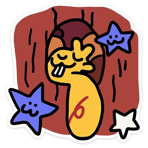 🐿️ Стикер «Бевка» для Telegram