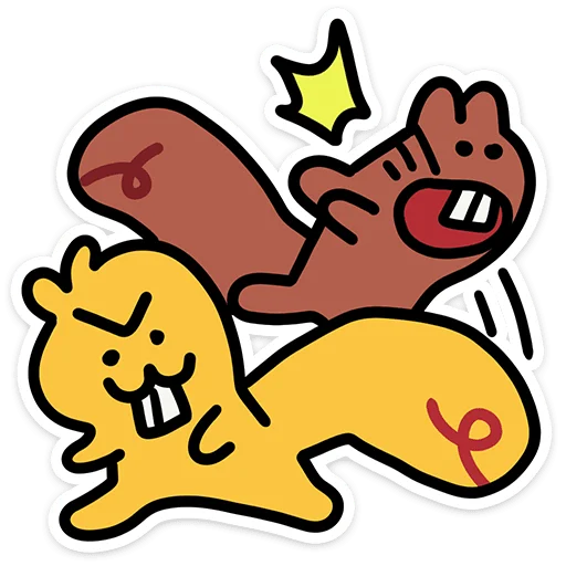 🐿️ Стикер «Бевка» для Telegram
