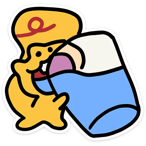 🐿️ Стикер «Бевка» для Telegram