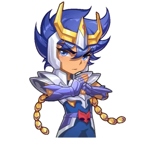 Стикерпак Saint Seiya для Telegram — скачать