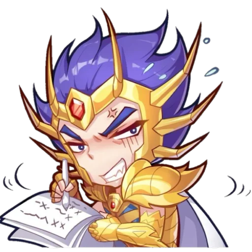 📝 Стикер «Saint Seiya» для Telegram