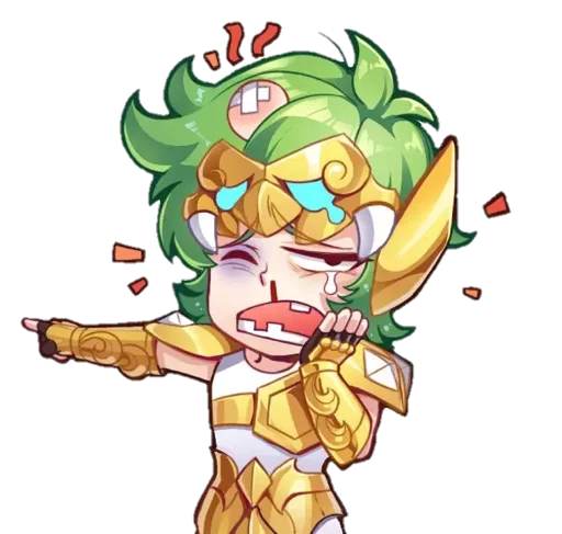 🤕 Стикер «Saint Seiya» для Telegram