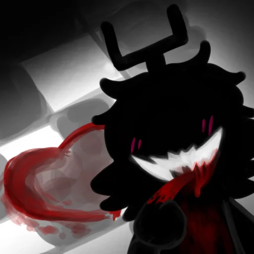 ❤️ Стикер «Shadow tubby» для Telegram