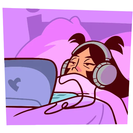 🎧 Эмодзи «Крошка Стейси» для Telegram