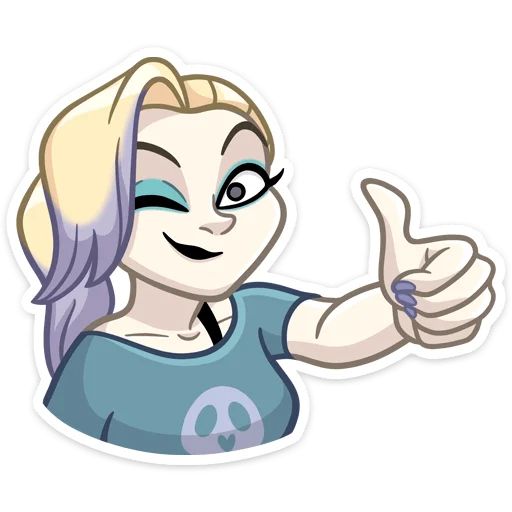 👍 Стикер «Стейси» для Telegram