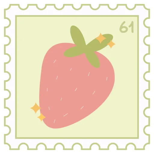 🍓 Эмодзи «Марки» для Telegram
