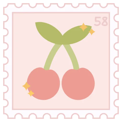 🍒 Эмодзи «Марки» для Telegram