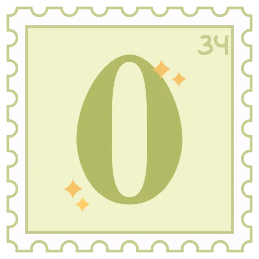 0️⃣ Эмодзи «Марки» для Telegram