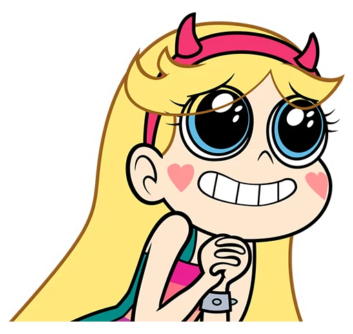 😇 Стикер «Star vs the forces of evil» для Telegram