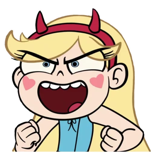 😈 Стикер «Star vs the forces of evil» для Telegram