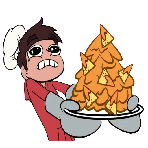 🍕 Стикер «Star vs the forces of evil» для Telegram