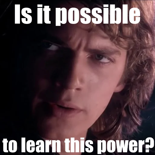 ❓ Стикер «Star Wars Prequel Memes» для Telegram