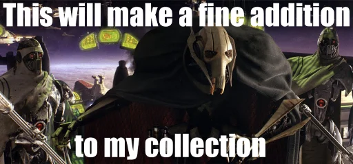 🤗 Стикер «Star Wars Prequel Memes» для Telegram