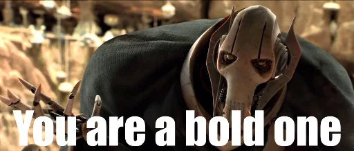 😏 Стикер «Star Wars Prequel Memes» для Telegram