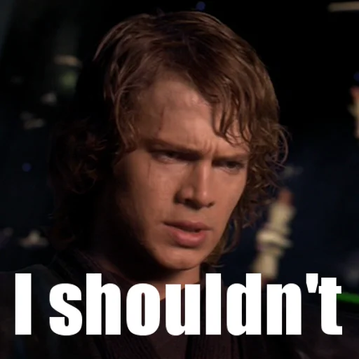 😕 Стикер «Star Wars Prequel Memes» для Telegram
