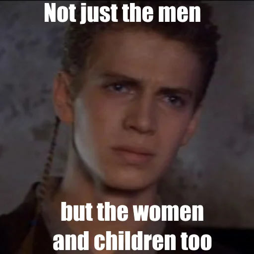 😡 Стикер «Star Wars Prequel Memes» для Telegram