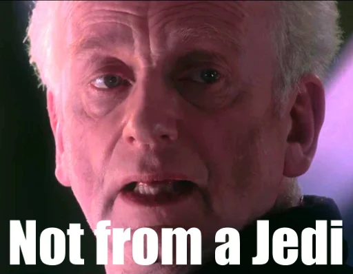 😉 Стикер «Star Wars Prequel Memes» для Telegram