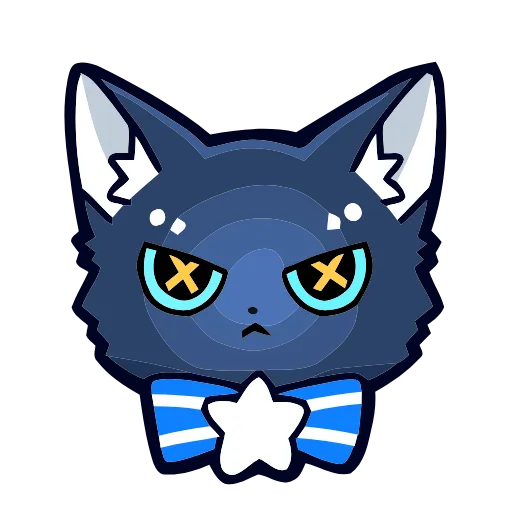 Эмодзи Star Cat для Telegram — скачать