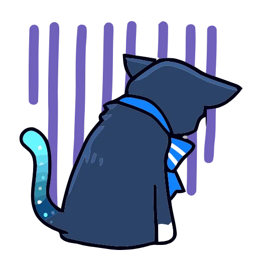 ⭐️ Эмодзи «Star Cat» для Telegram