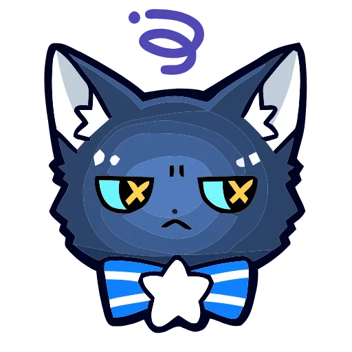 ⭐️ Эмодзи «Star Cat» для Telegram