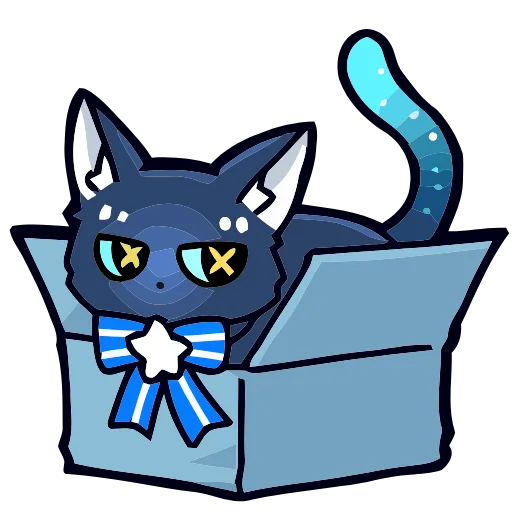 ⭐️ Эмодзи «Star Cat» для Telegram