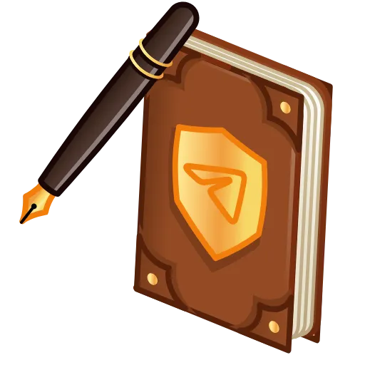 🗒 Эмодзи «Star Notepad» для Telegram