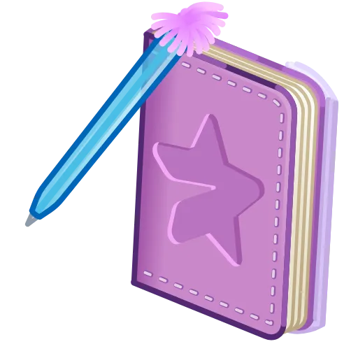 🗒 Эмодзи «Star Notepad» для Telegram