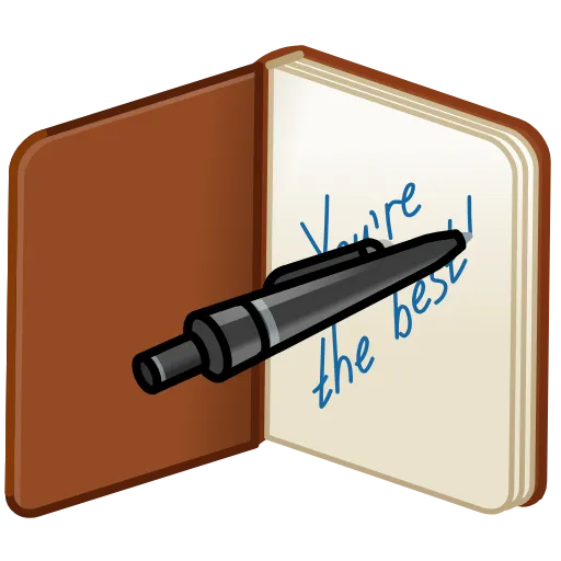 🗒 Эмодзи «Star Notepad» для Telegram