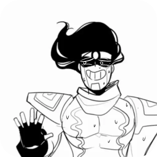 😬 Стикер «Star Platinum» для Telegram