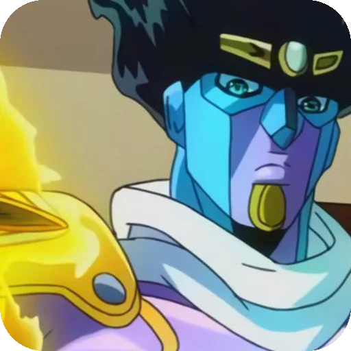 Стикерпак Star Platinum для Telegram — скачать