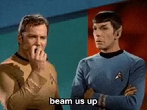 ⬆️ Стикер «Star Trek» для Telegram