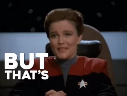 👎 Стикер «Star Trek» для Telegram