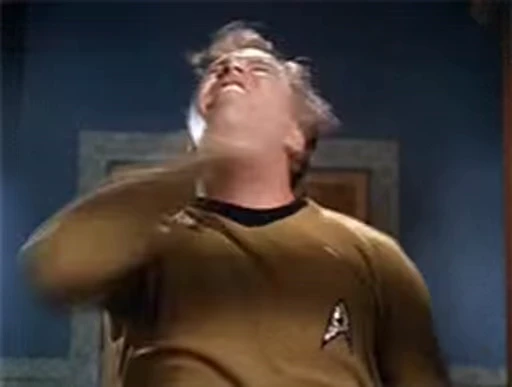 😵 Стикер «Star Trek» для Telegram