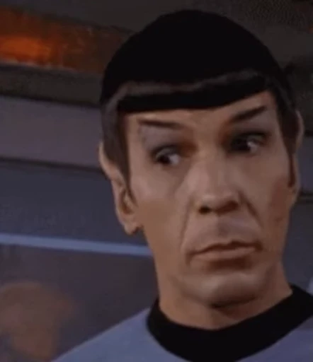 🤨 Стикер «Star Trek» для Telegram