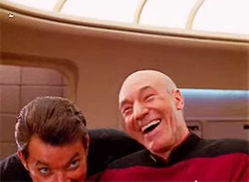 🤣 Стикер «Star Trek» для Telegram