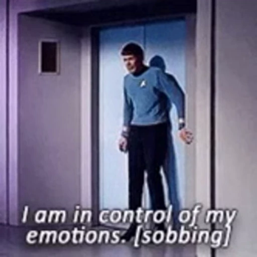 😢 Стикер «Star Trek» для Telegram