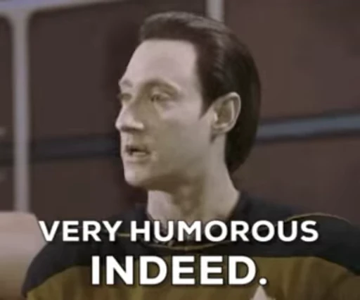 😂 Стикер «Star Trek» для Telegram