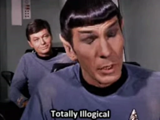 👎 Стикер «Star Trek» для Telegram