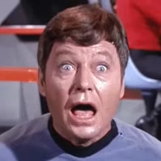 😱 Стикер «Star Trek» для Telegram