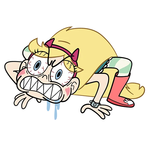 👿 Стикер «Star vs. the forces of evil» для Telegram