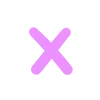 ✖️ Эмодзи «Static» для Telegram
