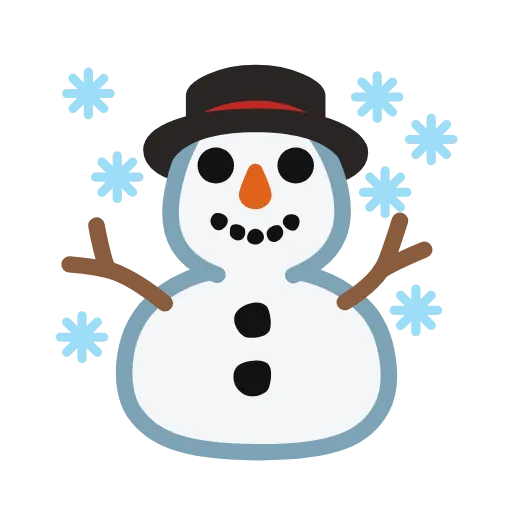 ☃️ Эмодзи «Static Reactions» для Telegram