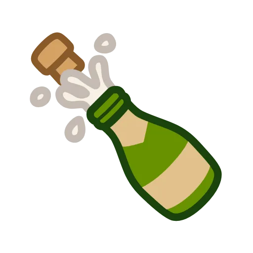🍾 Эмодзи «Static Reactions» для Telegram