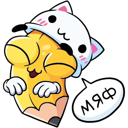 😽 Эмодзи «Канцелярики» для Telegram