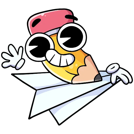 ✈️ Эмодзи «Канцелярики» для Telegram