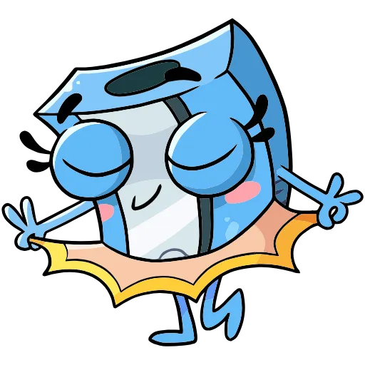 😊 Эмодзи «Канцелярики» для Telegram