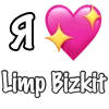 ❤️ Эмодзи «❤ Набор эмоджи «Я люблю... метал»» для Telegram