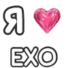 ❤️ Эмодзи «Love K» для Telegram