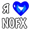 ❤️ Эмодзи «I love punk rock» для Telegram