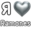 ❤️ Эмодзи «I love punk rock» для Telegram